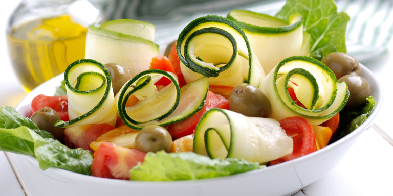 A bowl of crisp, fresh salad